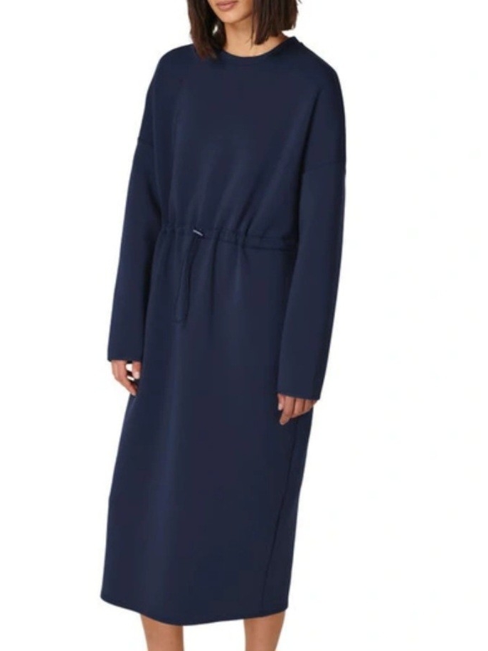 Sweaty Betty Grace Long Sleeve Midi Dress Size S